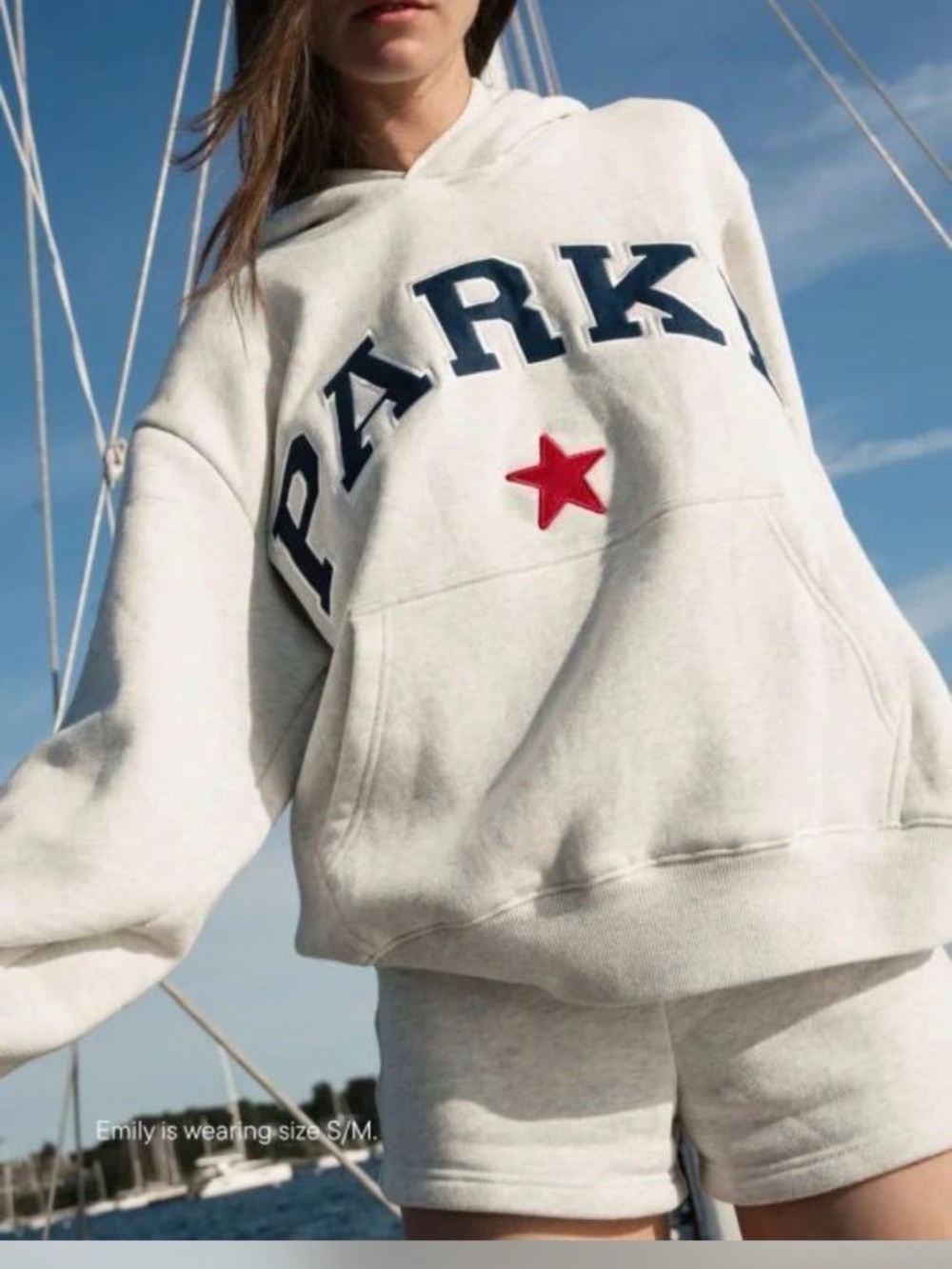 PARKE Light Heather Gray FOJ Hoodie